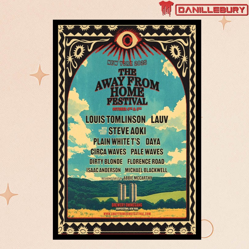The Away From Home Festival New York 2025 Posters