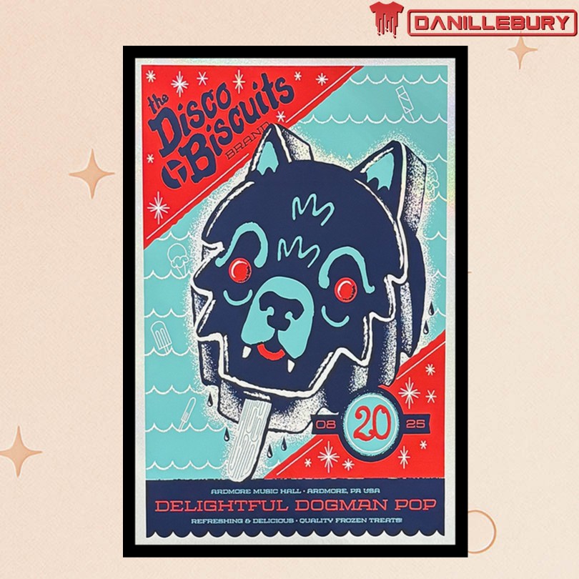 The Disco Biscuits Ardmore, PA USA 8 20 25 Tour Poster