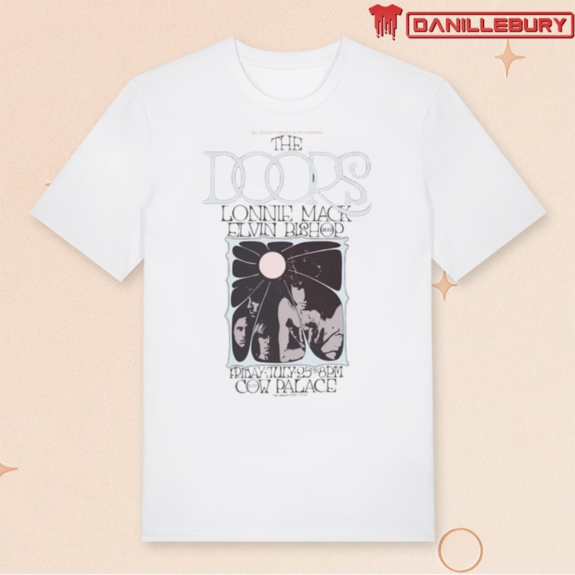 The Doors Lonnie Mack Elvin Bishop Cow Palace Shirt