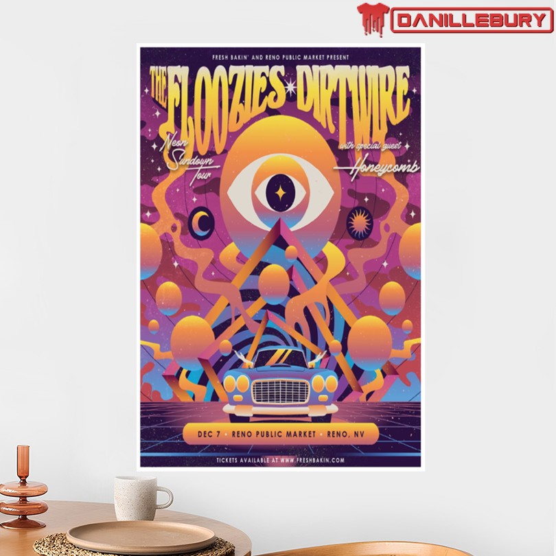 The Floozies And Dirtwire Reno NV 12 07 25 Event Poster - Image 2