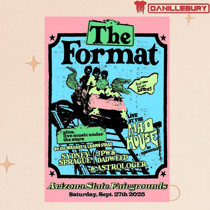 The Format Phoenix, AZ Sept 27 2025 Tour Poster