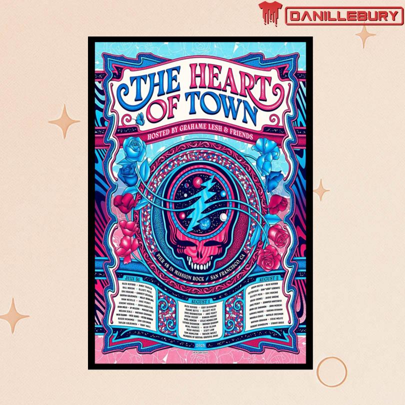 The Heart Of Town Tour 2025 Poster