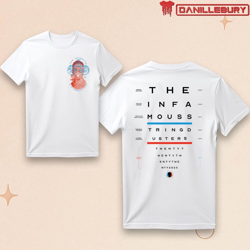 The Infamous Stringdusters Eye Test Tee