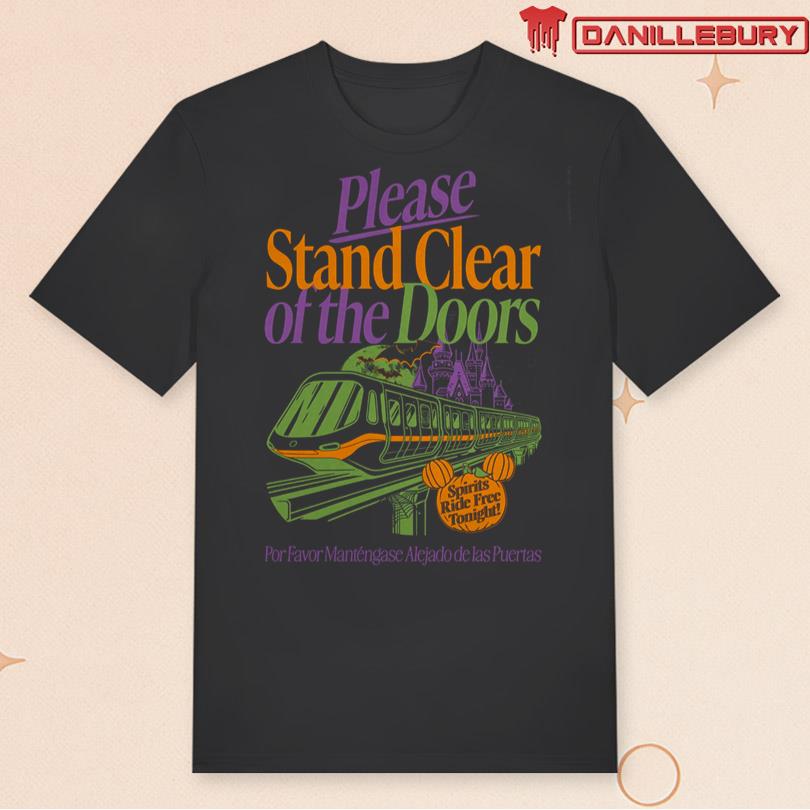 The Lost Bros Please Stand Clear Tee Halloween 2025 Shirt