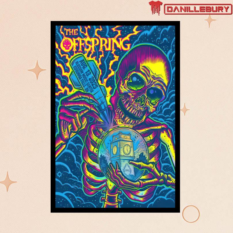 The Offspring Aug 13 2025 Cuyahoga Falls OH Event Poster