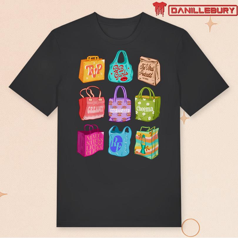 The Viral Podcast Bag Check T-Shirt
