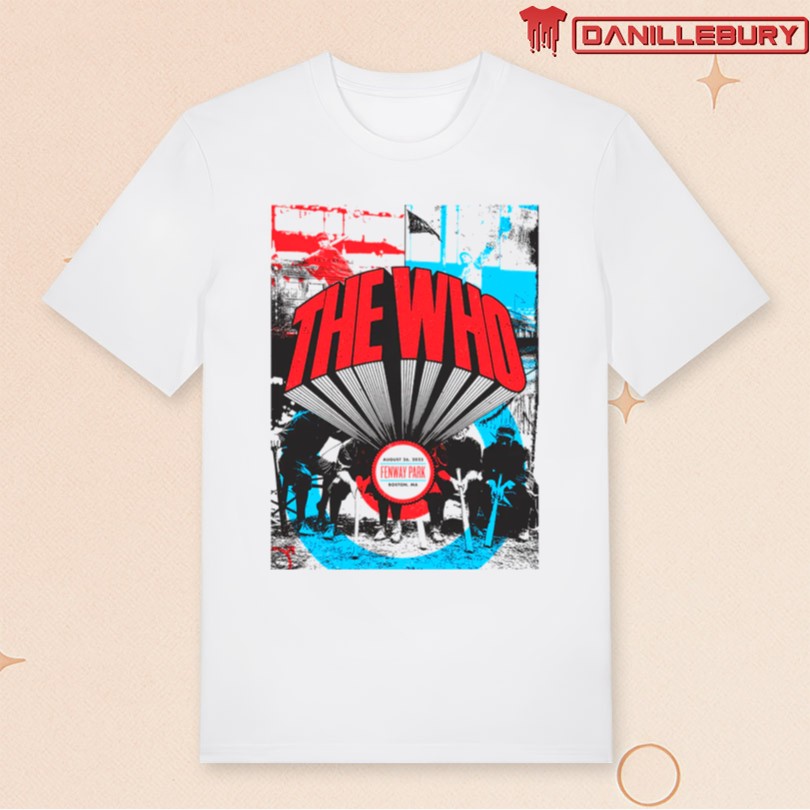 The Who Aug 26 2025 Fenway Park Boston, MA Shirt