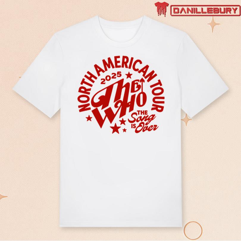 The Who The Song Is Over North American Tour 2025 Tee