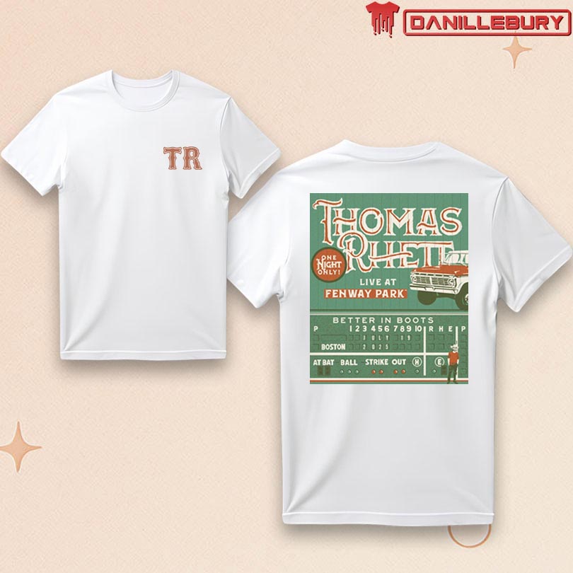 Thomas rhett 2025 Better In Boots Boston Tee