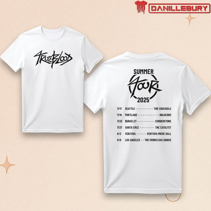 Trueblood Summer Tour 2025 Tee