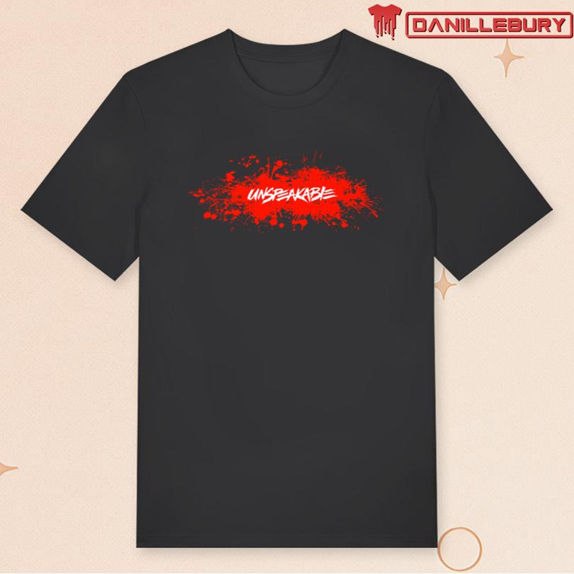Unspeakable Red Splatter T-Shirt