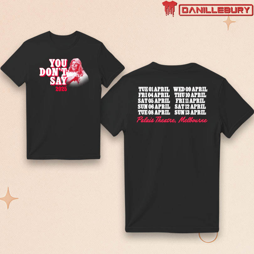 Urzila Carlson You Don\'t Say Palais Tour Dates 2025 Merch