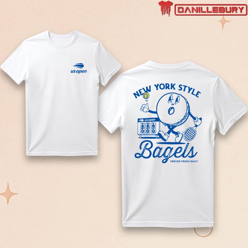 US Open Collection 2025 NY Style Bagel T-shirt