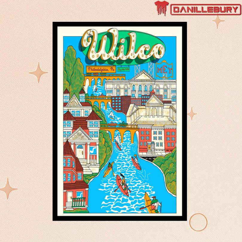 Wilco Aug 05 2025 The Met Poster