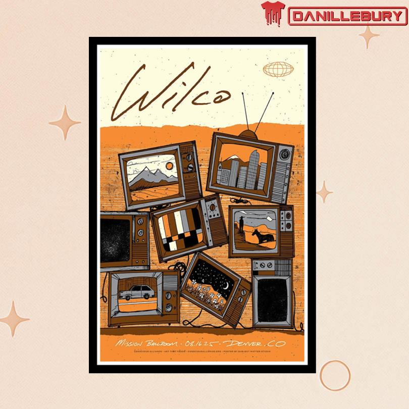 Wilco Tour 16 Aug 2025 Denver CO Poste