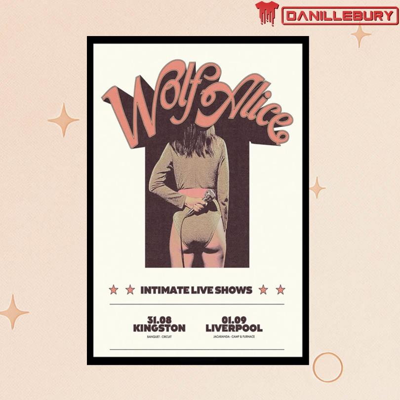 Wolf Alice August 31 2025 Kingston Banquet Circuit Poster