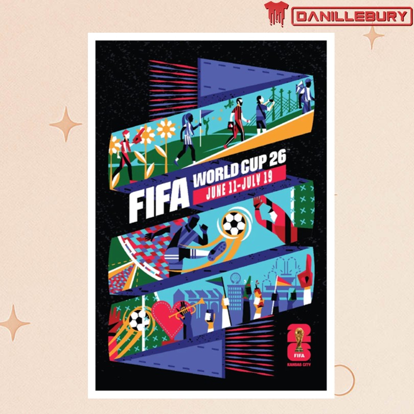 2026 World Cup Kansas City Host City Poster