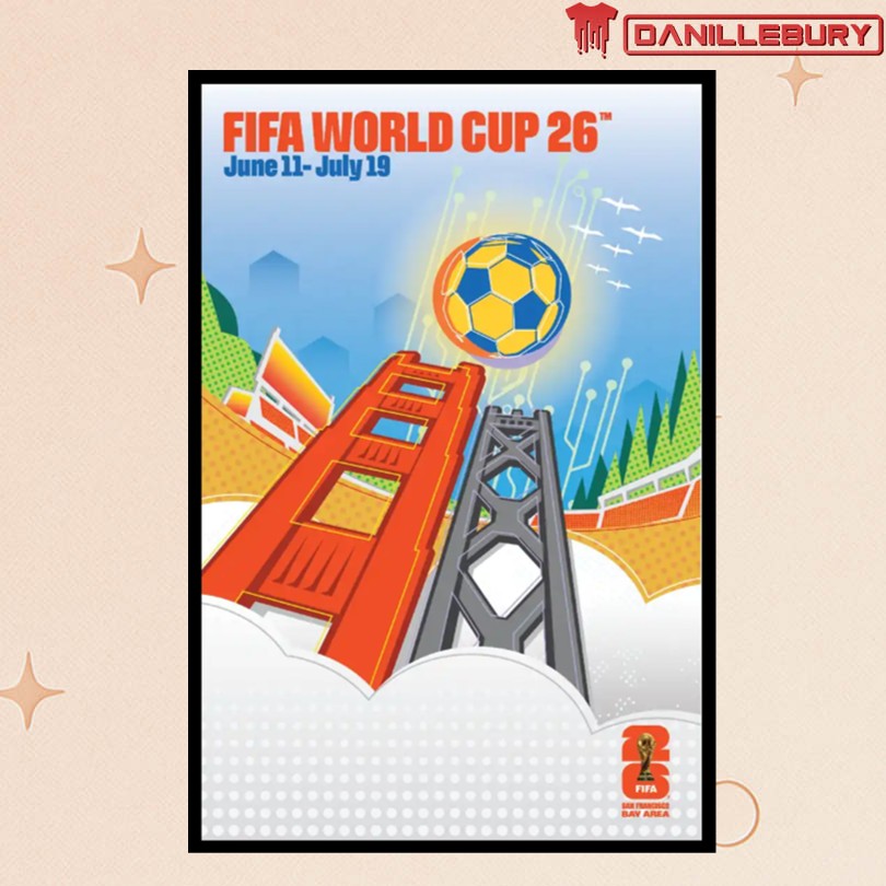 2026 World Cup San Francisco Bay Area Host City Poster
