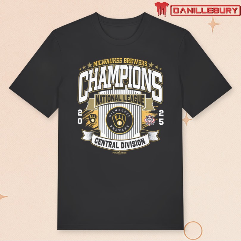 47 Milwaukee Brewers 2025 Division Champions Franklin T Shirt