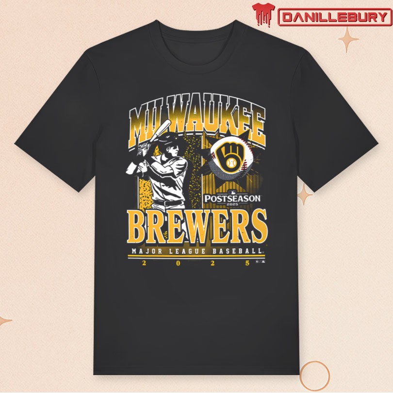 47 Milwaukee Brewers 2025 Postseason Participant Playoff Franklin T-Shirt
