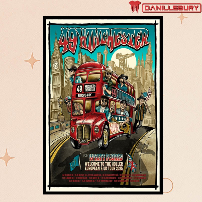 49 Winchester Leeds Stylus UK Tour Poster