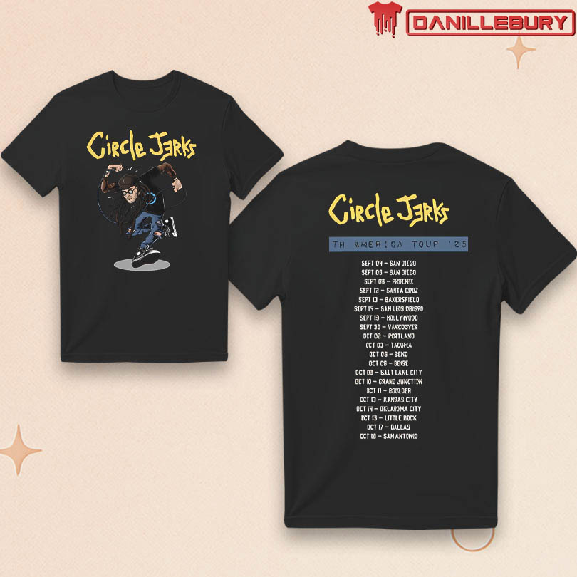 70th American Tour 25 Circle Jerks Shirt