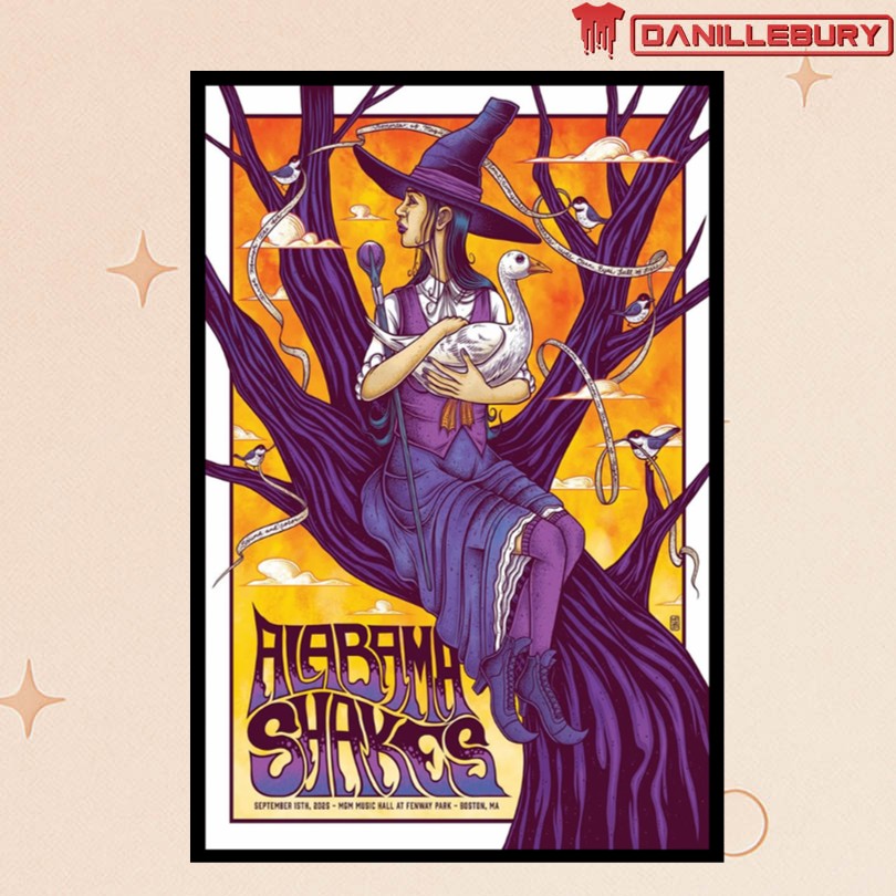 Alabama Shakes MGM Music Hall Sept 15 2025 Poster