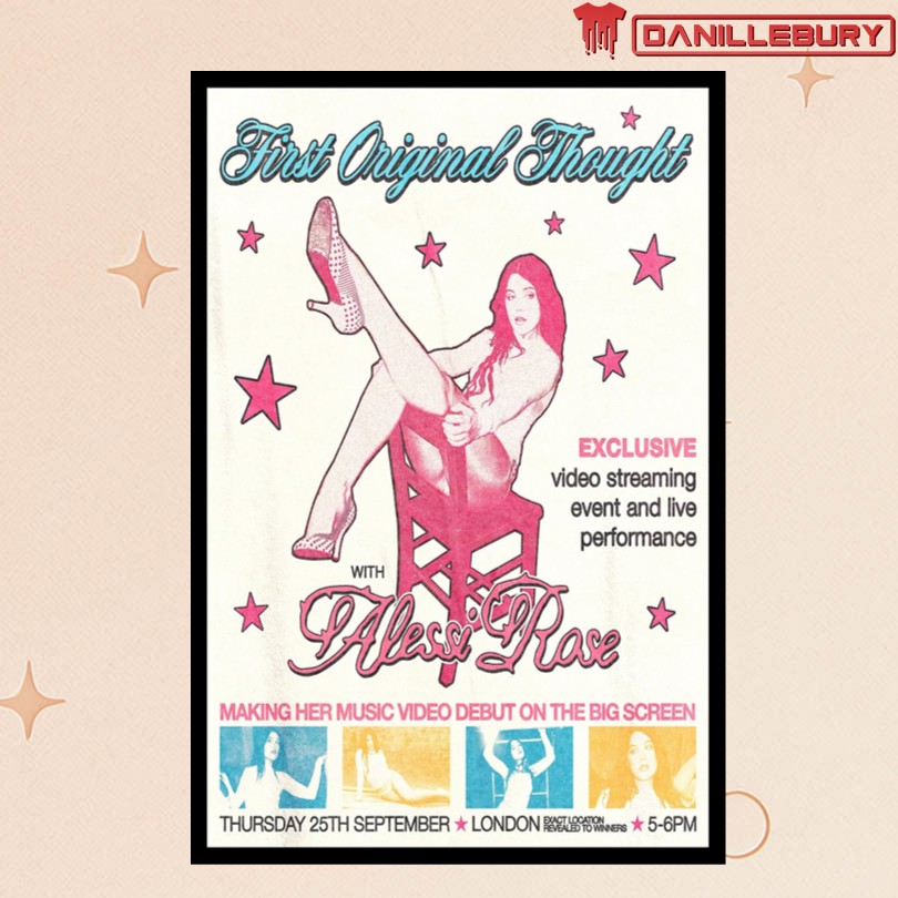 Alessi Rose London September 25 2025 Poster