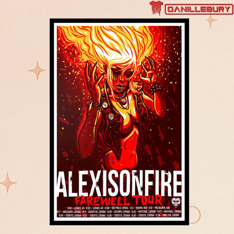 Alexisonfire Last Shows Farewell 2025 Poster