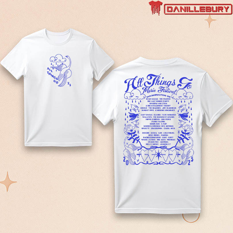 All Things Go Festival 2025 Swan Song DC Lineup Tee