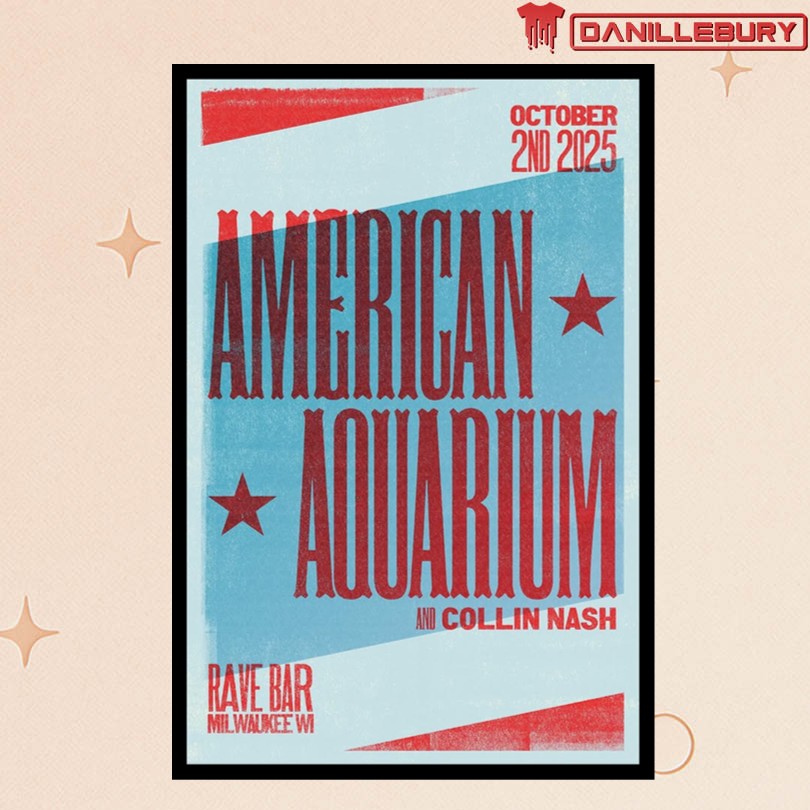 American Aquarium Milwaukee WI 10 02 2025 Poster