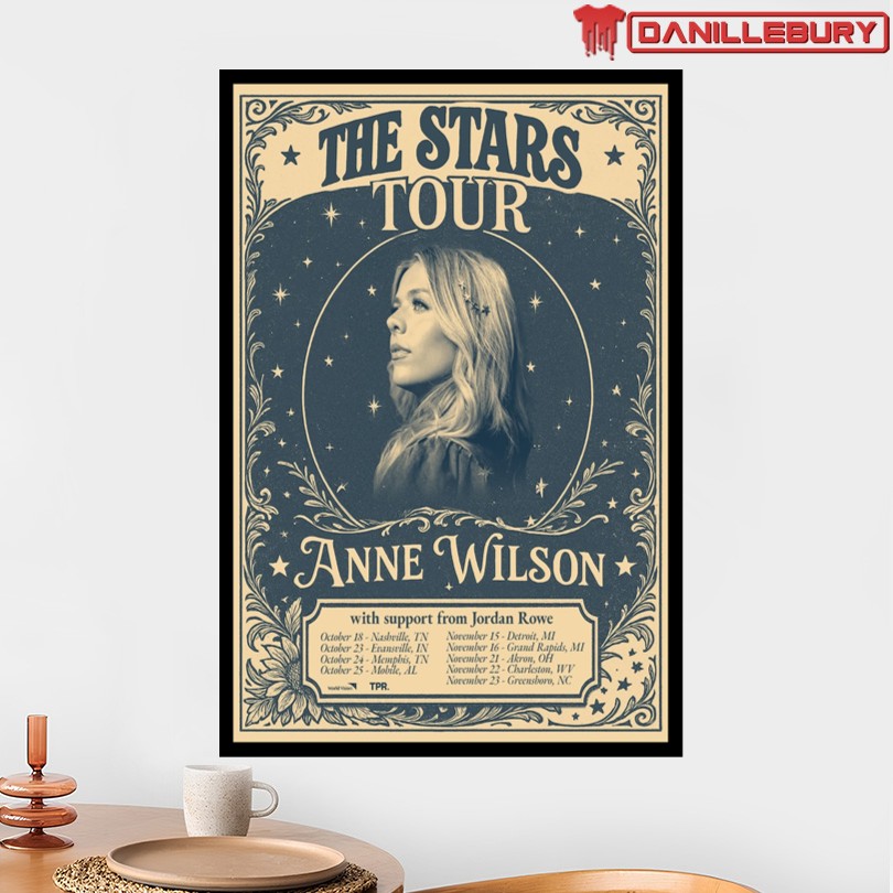 Anne Wilson The Stars Tour 2025 Poster - Image 2