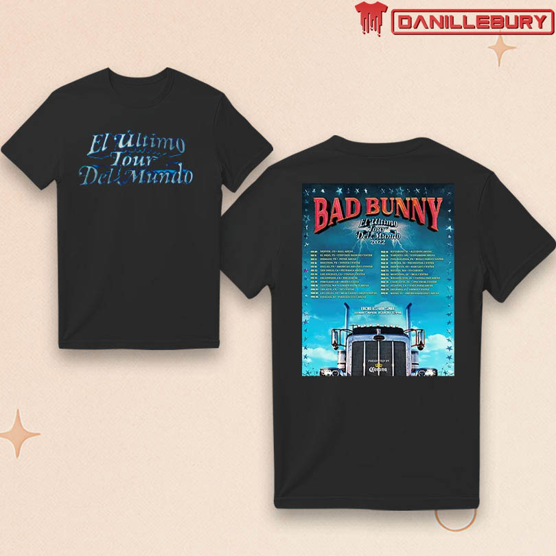 Bad Bunny El Ultimo Tour Del Mundo Shirt