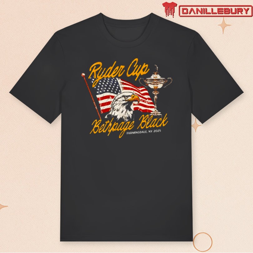 Barstool 2025 Ryder Cup Flag and Eagle T-Shirt