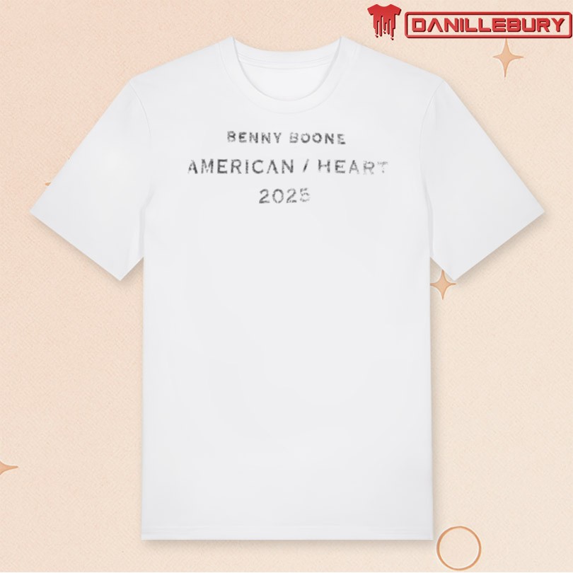 Benny Boone American Heart Shirt 2025