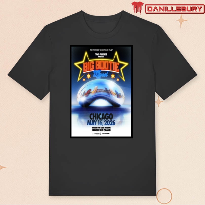 Big Bootie Land Huntington Bank Pavilion Chicago May 16 2026 Poster - Image 3