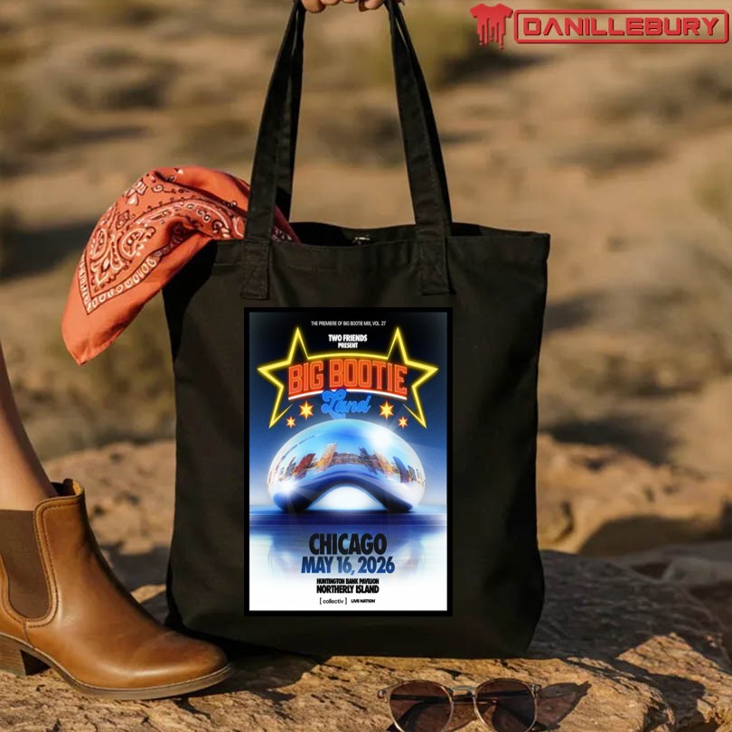 Big Bootie Land Huntington Bank Pavilion Chicago May 16 2026 Poster - Image 4