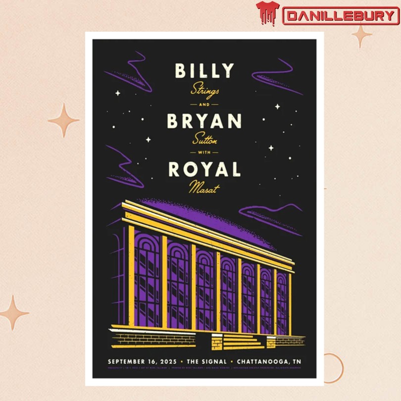 Billy Strings Bryan Sutton Live Poster