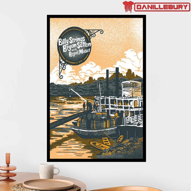 Billy Strings Sept 15 2025 Ryman Auditorium Nashville TN Tour Poster - Image 2