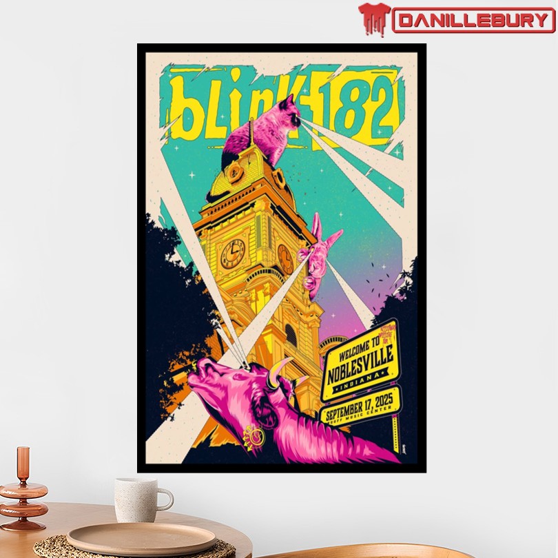 Blink-182 Ruoff Noblesville Indiana Poster - Image 2
