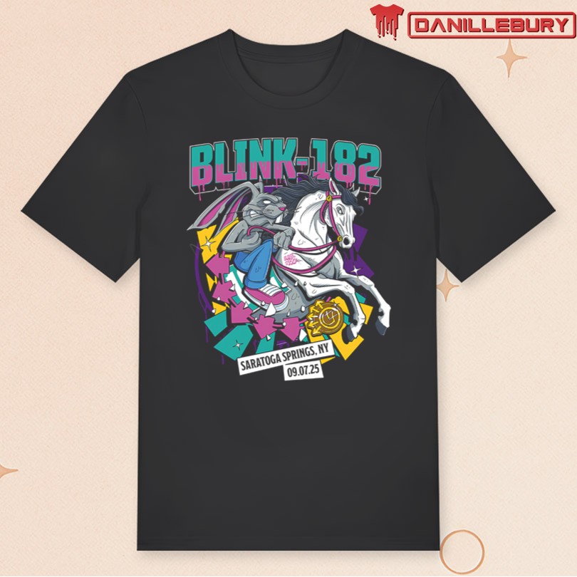 Blink-182 Saratoga Springs NY 09 07 25 Event Tee