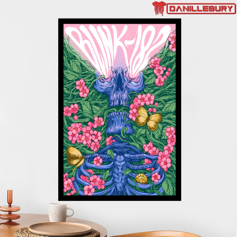 Blink-182 Sept 26 2025 Hollywood Casino Amphitheatre St. Louis MO Poster - Image 2