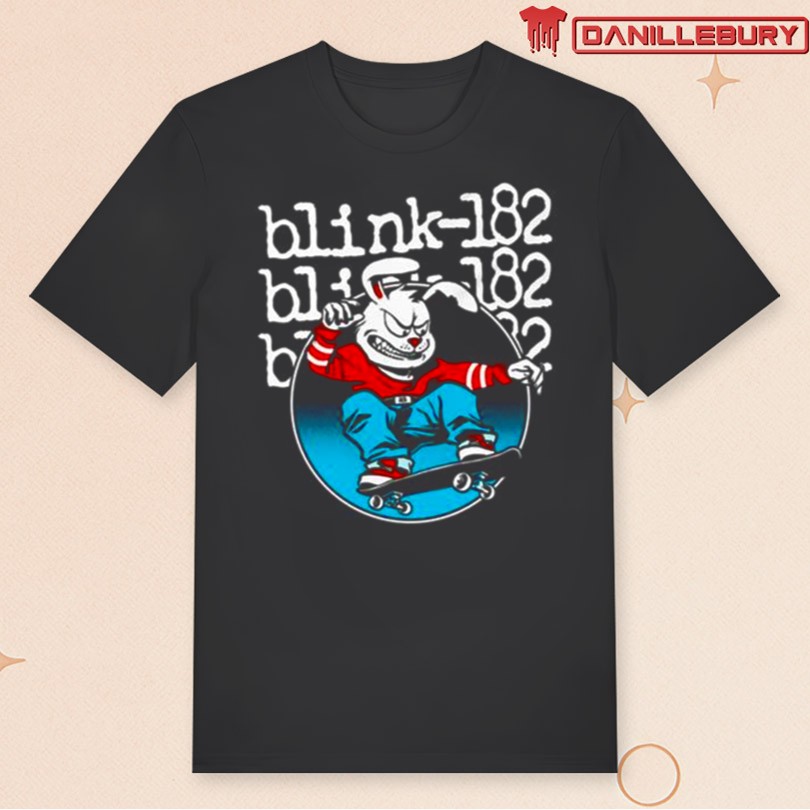 Blink-182 Skateboard Bunny T-Shirt
