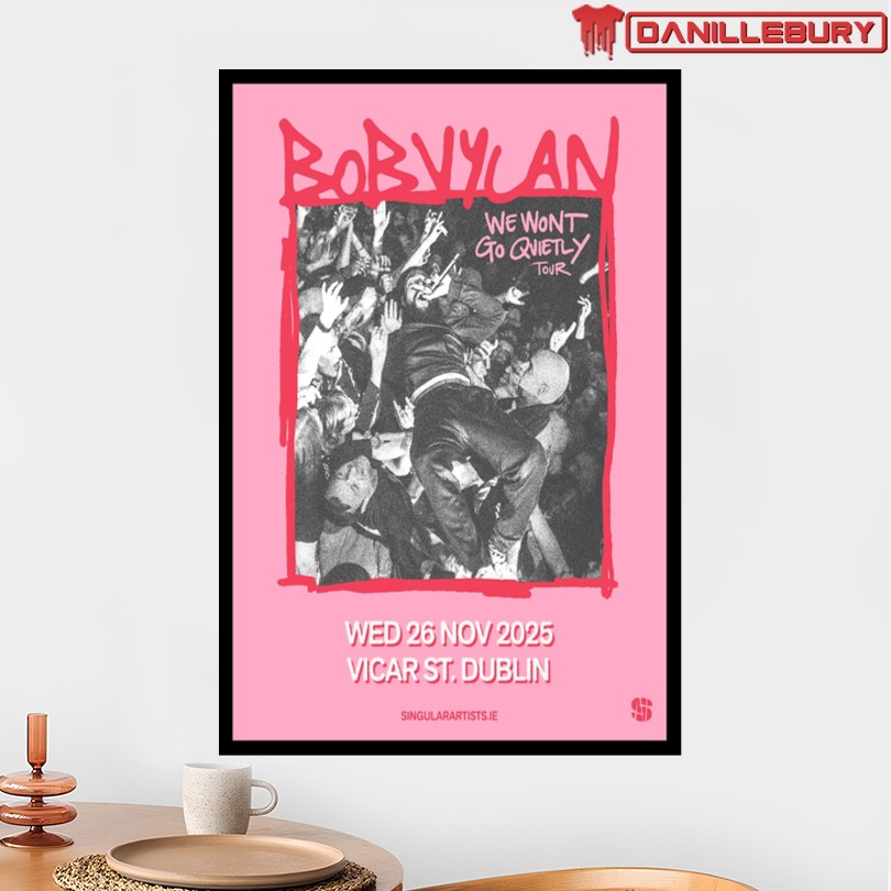 Bob Vylan November 26 2025 Dublin Ireland Concert Poster - Image 2