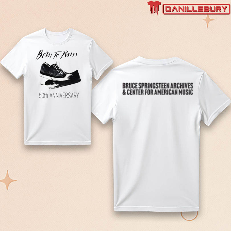 Born to Run 50th Anniversary Merch