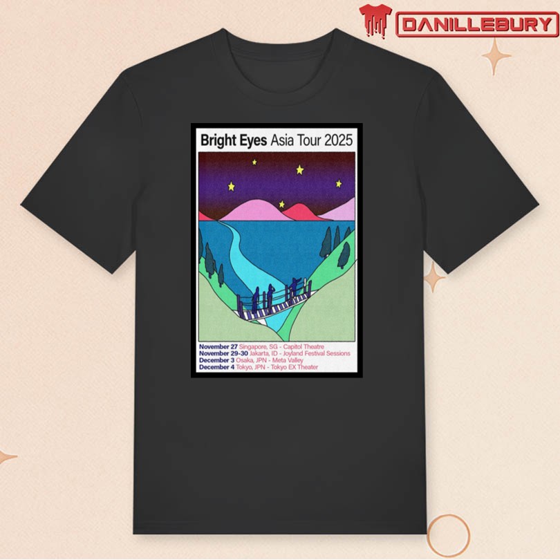 Bright Eyes Asia Concert Tour 2025 Poster - Image 3