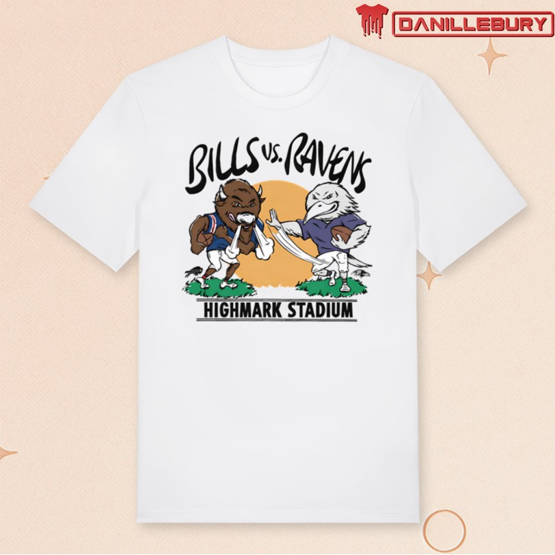 Buffalo Bills vs. Baltimore Ravens Match Up T-Shirt