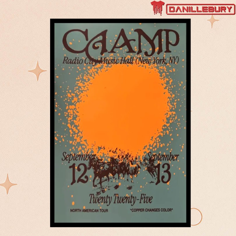 CAAMP Sep 12 13 2025 Radio City Music Hall NYC Event Poster