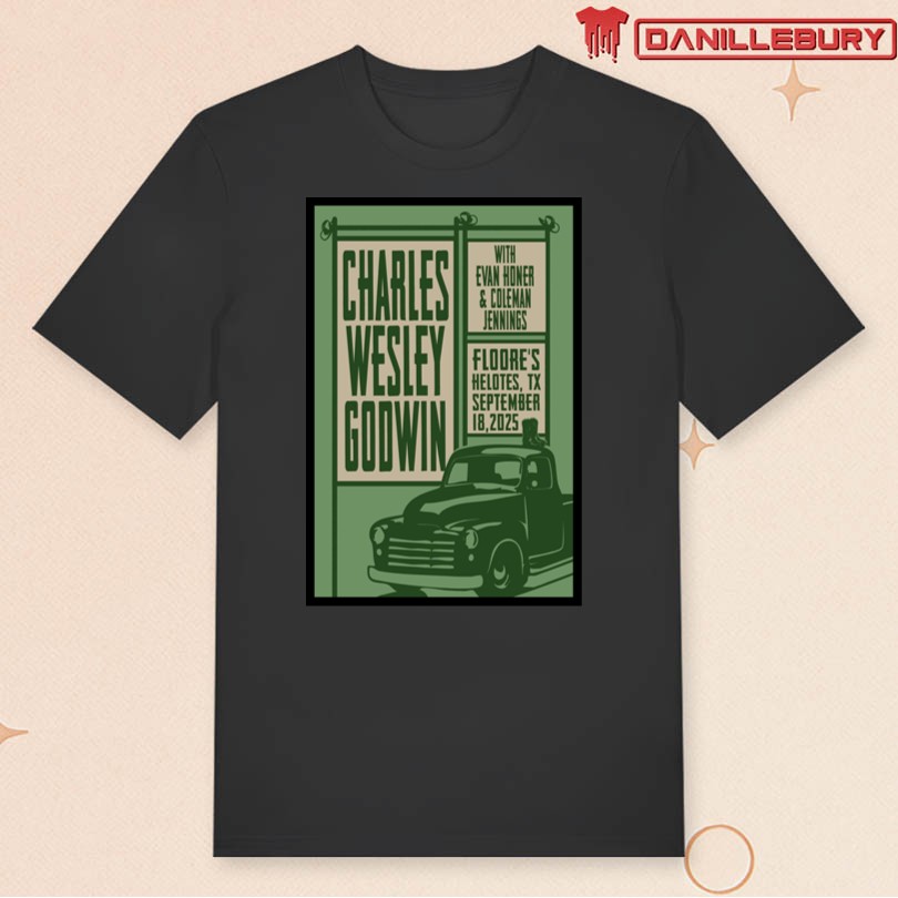 Charles Wesley Godwin Sept 18 2025 Texas Tour Poster - Image 3