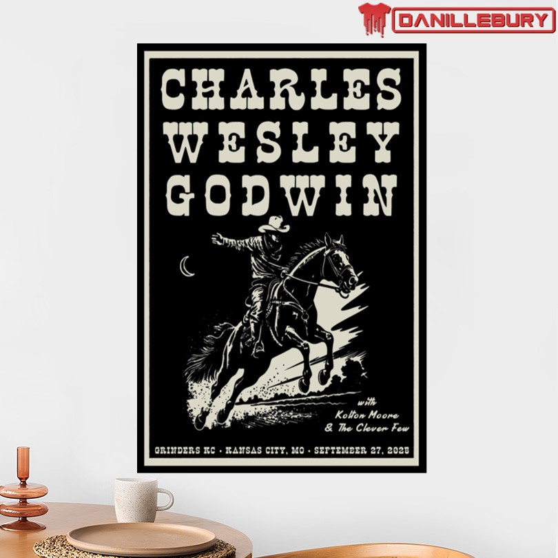 Charles Wesley Godwin Sept 27 2025 Kansas City MO Tour Poster - Image 2